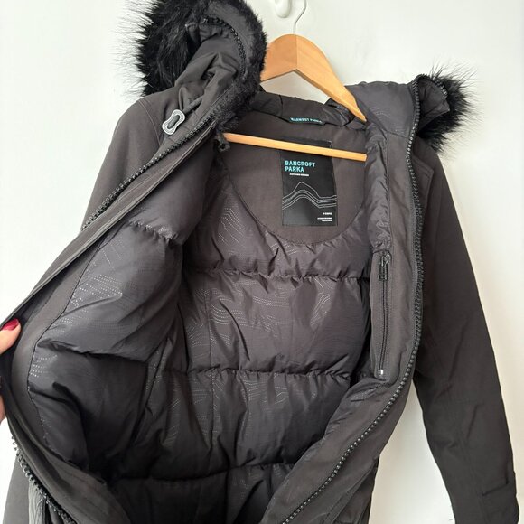 Aritzia Golden Bancroft Parka Jacket Warmest Altitude Series Black Size XS - Picture 7 of 9